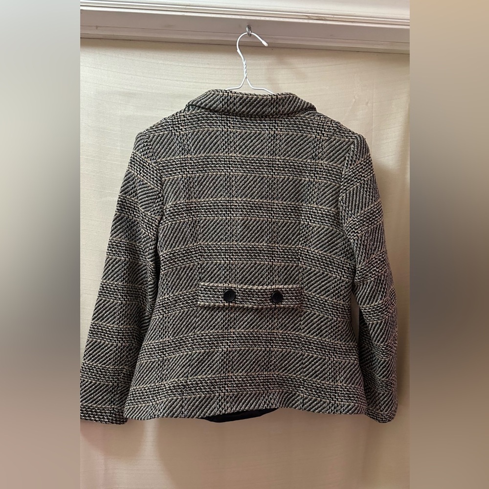 Vintage Pendleton Virgin Wool Lambswool Plaid Blazer Jacket Women’s Size 10 - Picture 7 of 7
